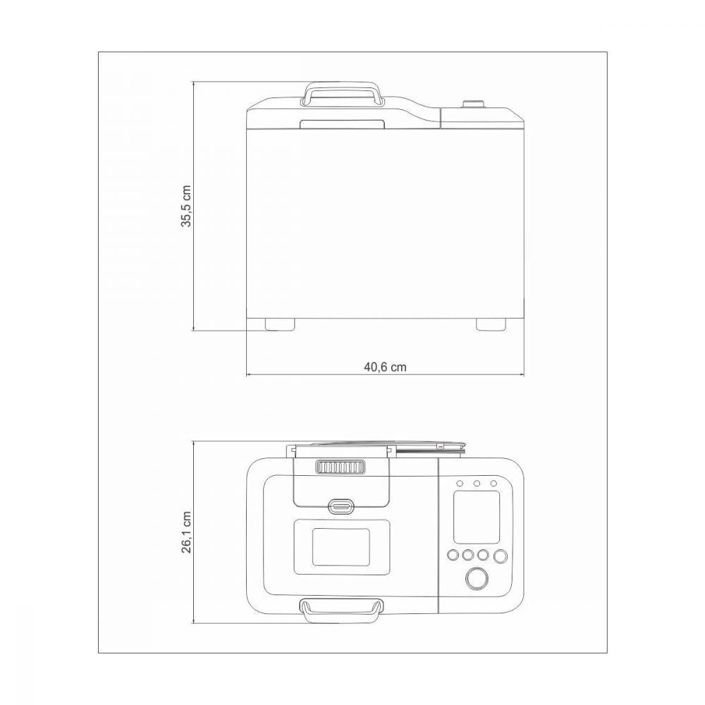 Panificadora Tramontina By Breville Pan 69030012. 220V  - 4