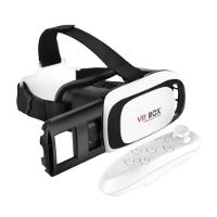 Óculos Vr Box Realidade Virtual 3d Com Controle Remoto - 1