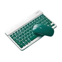 Kit Com Teclado Sem Fio E Mouse Recarregável Verde Escuro - 1