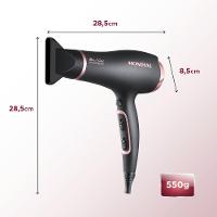 Secador De Cabelos Mondial Black Rose SC-37 127v - 9