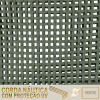 04 Cadeiras Floripa E Mesa Roma 100cm Fendi Trama Original Verde - 5