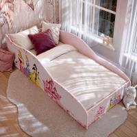 Cama Infantil Princesa Com Grade De Proteção Rosa - 2