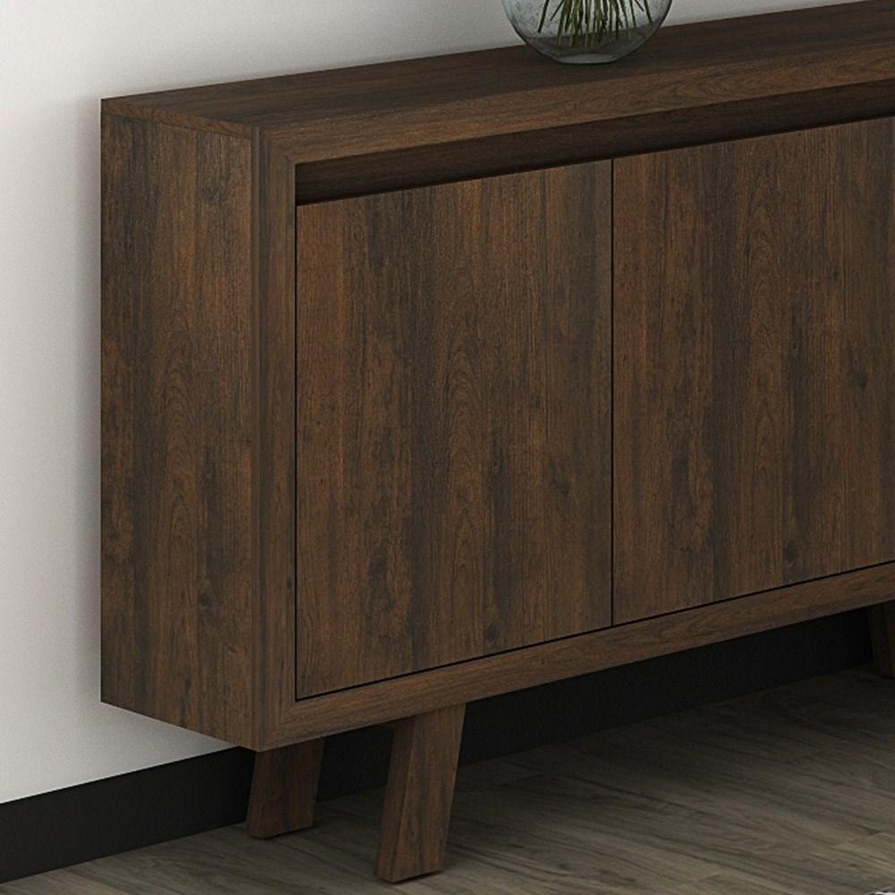 Balcão 03 Portas Me4120 Rústico - Tecno Mobili - 5