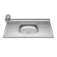 Balcão De Cozinha Com Pia Inox 100cm Pérola Z34 Branco - Mpozenato - 6