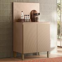 Balcão De Cozinha Com Tampo 80cm 2 Portas Minsk Vanilla Z06 - Mpozenato - 2