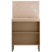 Balcão De Cozinha Com Tampo 80cm 2 Portas Minsk Vanilla Z06 - Mpozenato - 6