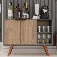 Balcão Buffet Cantinho Do Café Bianca Freijó-grafite Z34 - Mpozenato - 2