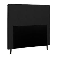 Cabeceira Cama Box Casal 140cm Luna Sintético Preto Z51 - Mpozenato - 1