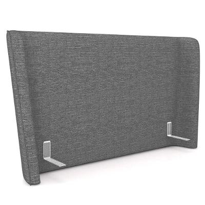 Cabeceira Cama Box Casal 140cm Nicea P02 Linho Cinza - Mpozenato