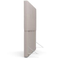 Cabeceira Cama Box Casal King 195cm Aura Linho W01 Bege - Mpozenato - 7