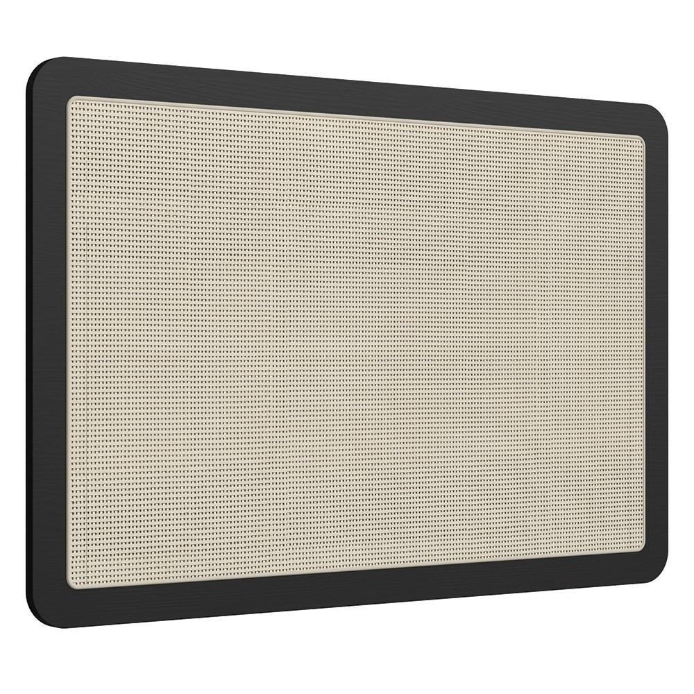 Cabeceira Cama Solteiro Painel Arlo Palinha Nero - Mpozenato - 1