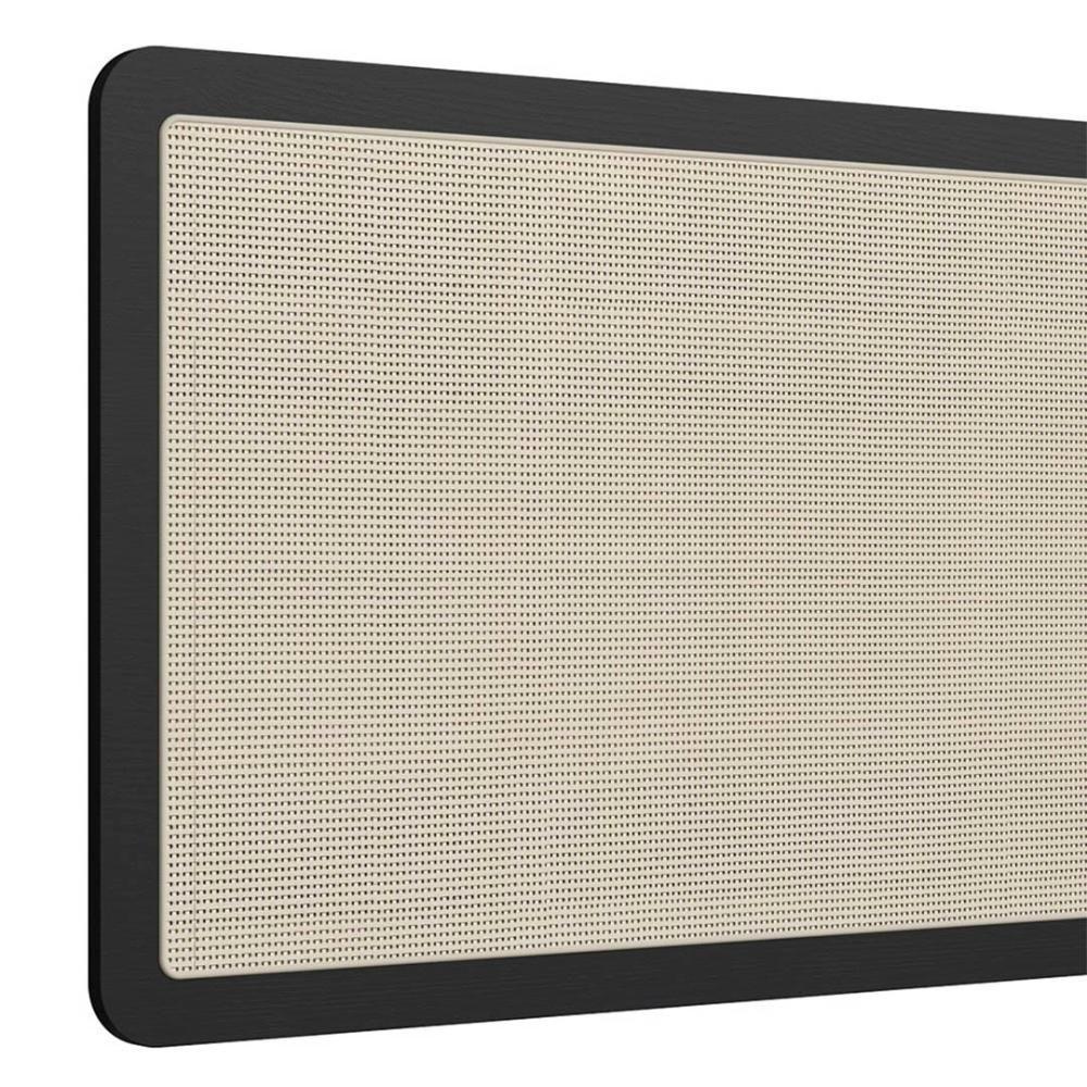 Cabeceira Cama Solteiro Painel Arlo Palinha Nero - Mpozenato - 6