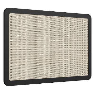 Cabeceira Cama Solteiro Painel Arlo Palinha Nero - Mpozenato