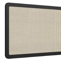 Cabeceira Cama Solteiro Painel Arlo Palinha Nero - Mpozenato - 6