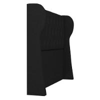 Cabeceira Casal Queen Cama Box 160cm Malva Z04 Linho Preto - Mpozenato - 7