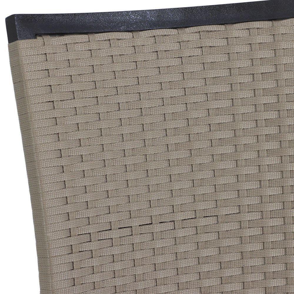 8 Cadeiras Cannes Corda Náutica E Mesa Com Tampo - Trama Rami - 4