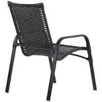 4 Cadeiras Emily Mesa Roma 2 Espreguiçadeiras E Ombrelone Tabaco - 6