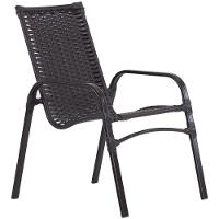 4 Cadeiras Emily Mesa Roma 2 Espreguiçadeiras E Ombrelone Pedra Ferro - 5