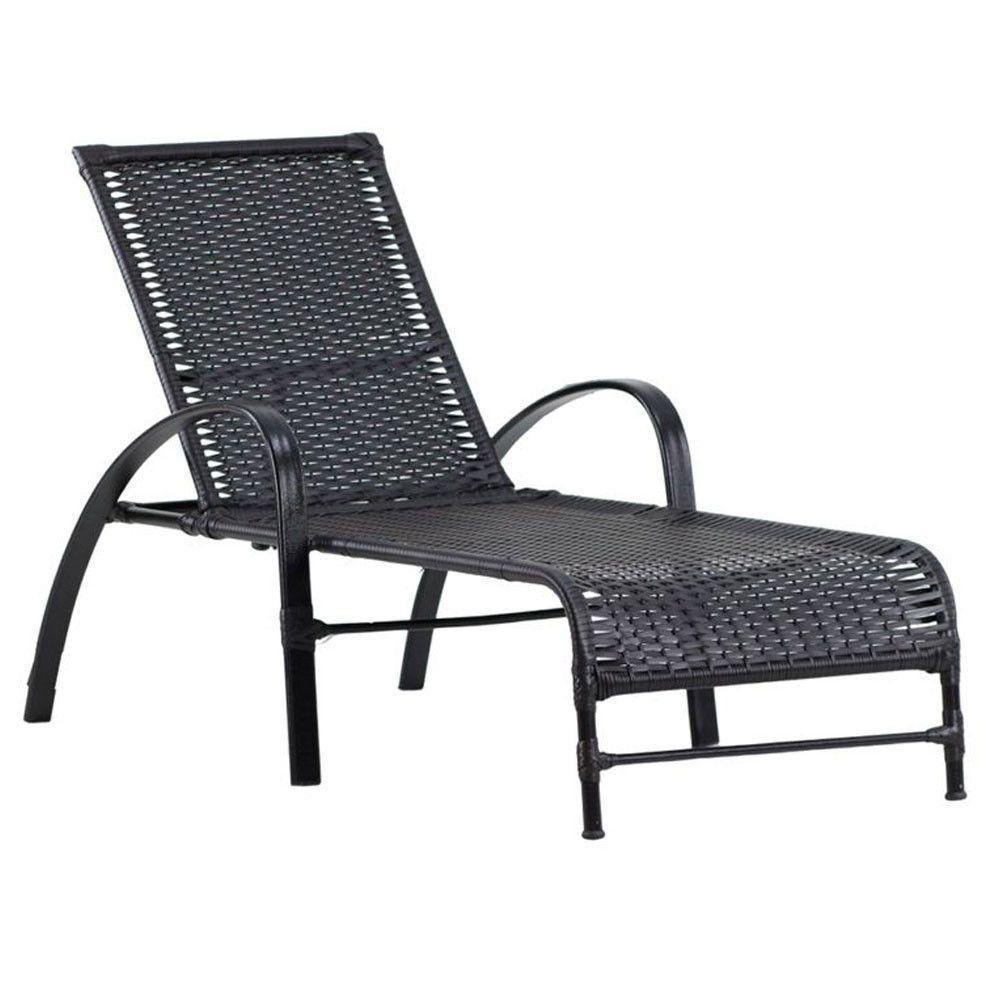 4 Cadeiras Emily Mesa Roma 2 Espreguiçadeiras E Ombrelone Preto - 2