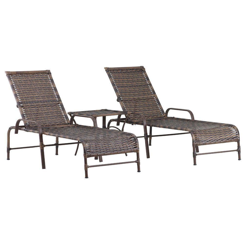 2 Espreguiçadeiras Mesa Roma Chaise Cadeira Emily Ombrelone Preto - 2