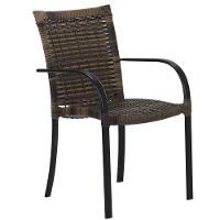 Conjunto De 4 Cadeiras Ascoli E Mesa Com Ombrelone Argila - 2