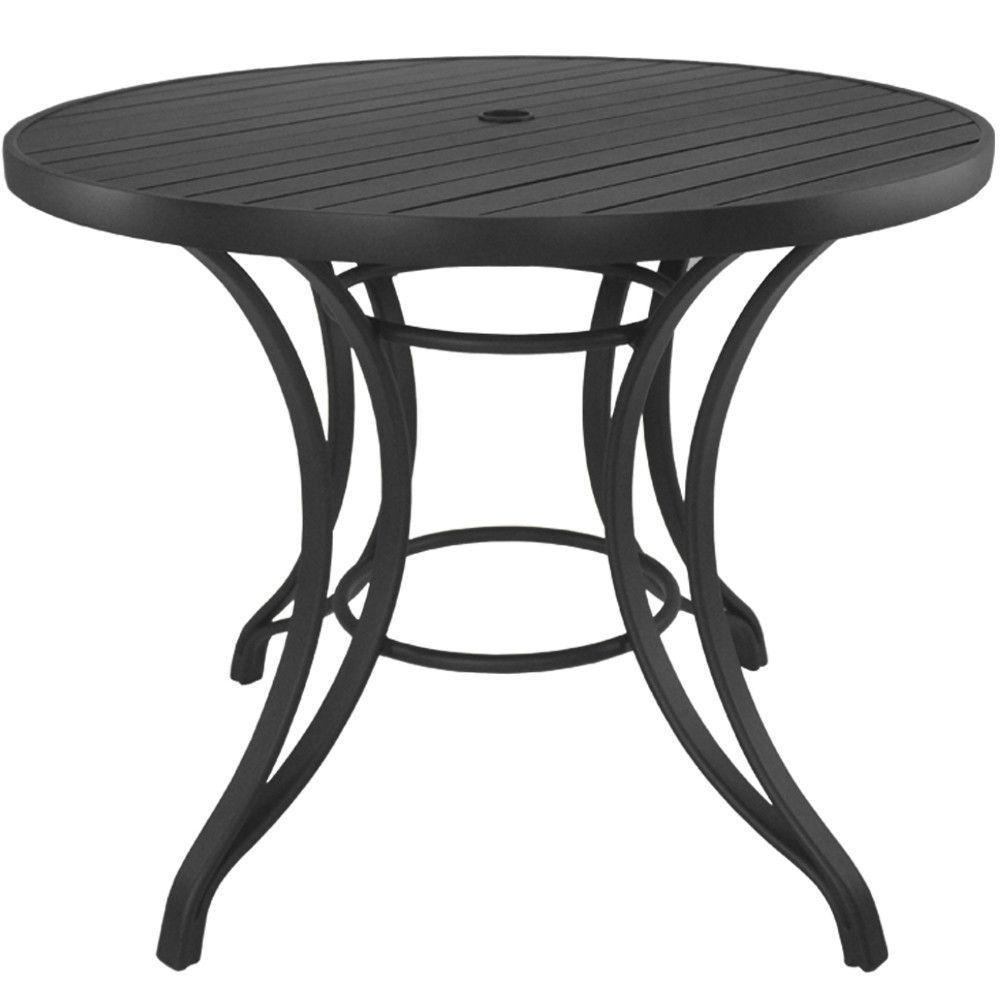 Conjunto De 4 Cadeiras Ascoli E Mesa Com Ombrelone Tabaco - 5