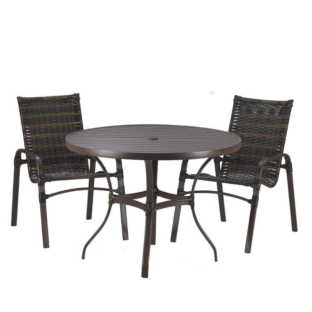 Jogo 4 Cadeiras Emily E Mesa Com Ombrelone Trama Original Pedra Ferro - 2