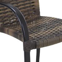 Conjunto De 4 Cadeiras Ascoli E Mesa Com Ombrelone Argila