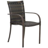 Conjunto De 4 Cadeiras Ascoli E Mesa Com Ombrelone Pedra Ferro - 2