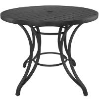 Conjunto De 4 Cadeiras Ascoli E Mesa Com Ombrelone Pedra Ferro - 5