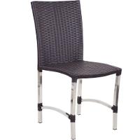 8 Cadeiras Cannes E Mesa Retangular Com Tampo Trama Original Tabaco - 2