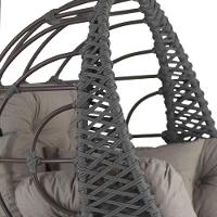 Balanço Corda Náutica Suspenso Alumínio Varanda Jardim Sala Prata - 2