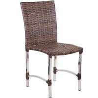 8 Cadeiras Cannes E Mesa Retangular Com Tampo Trama Original Argila - 2