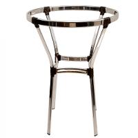 Jogo Mesa E 5 Cadeiras Adaptada Alumínio Piscina área Jardim Pedra Ferro - 6