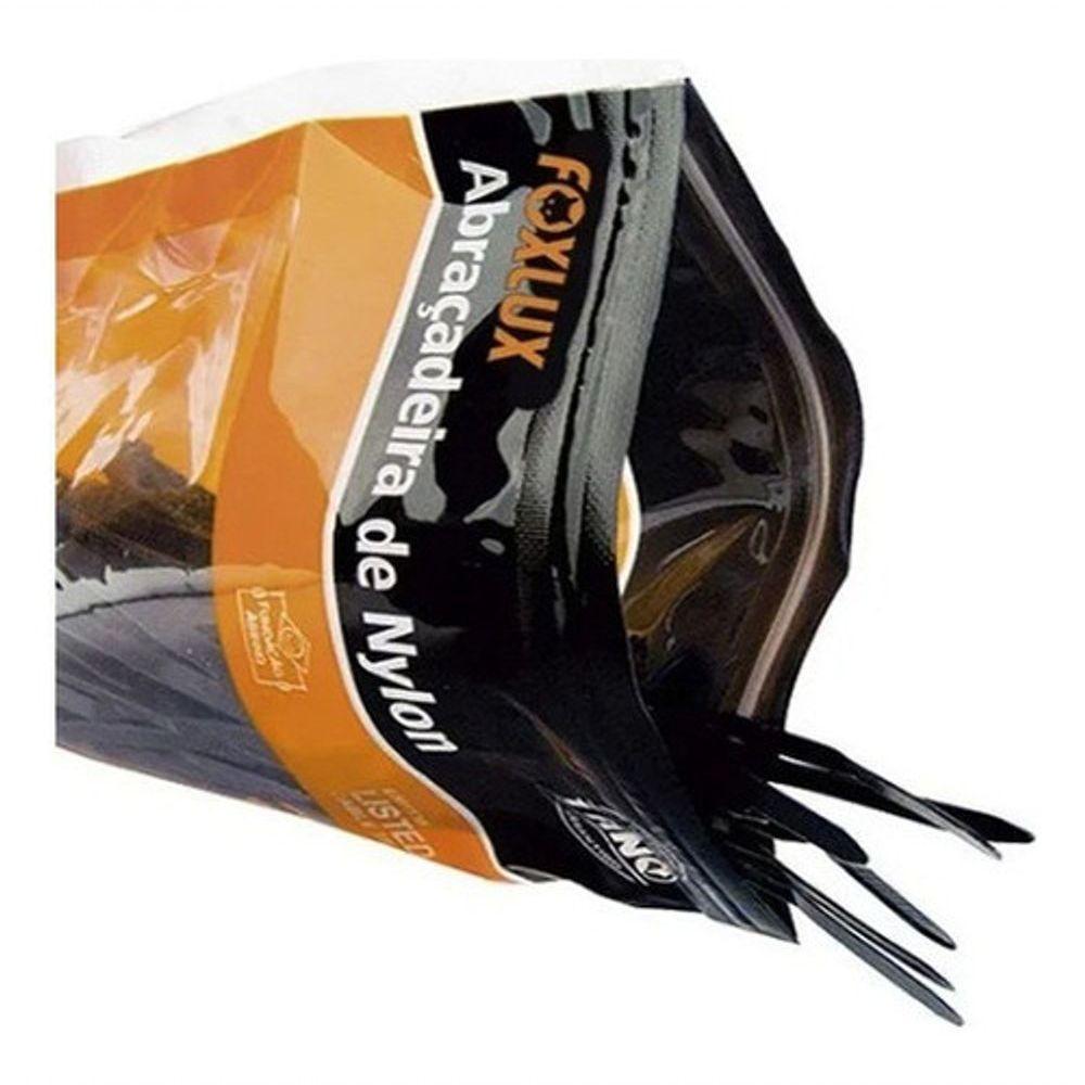 Abraçadeiras De Nylon 370 X 7 Mm 50 Unidades Preto Foxlux - 4