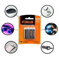Pilha Alcalina Palito Aaa Foxlux Com 8 Unidades - 3
