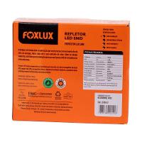 Kit 2 Refletor Led 30w 3000k Preto Bivolt Foxlux - 5