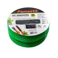 Kit Mangueira 7/16” X 1,5mm 30 Metros Verde Com 1 Esguicho E 1 Conexão De ½” – Famastil - 2