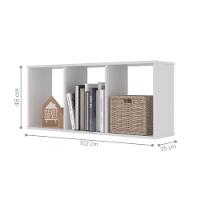 Kit Nichos 7 Compartimento Canada Branco - 2