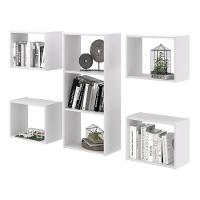 Kit Nichos 7 Compartimento Canada Branco