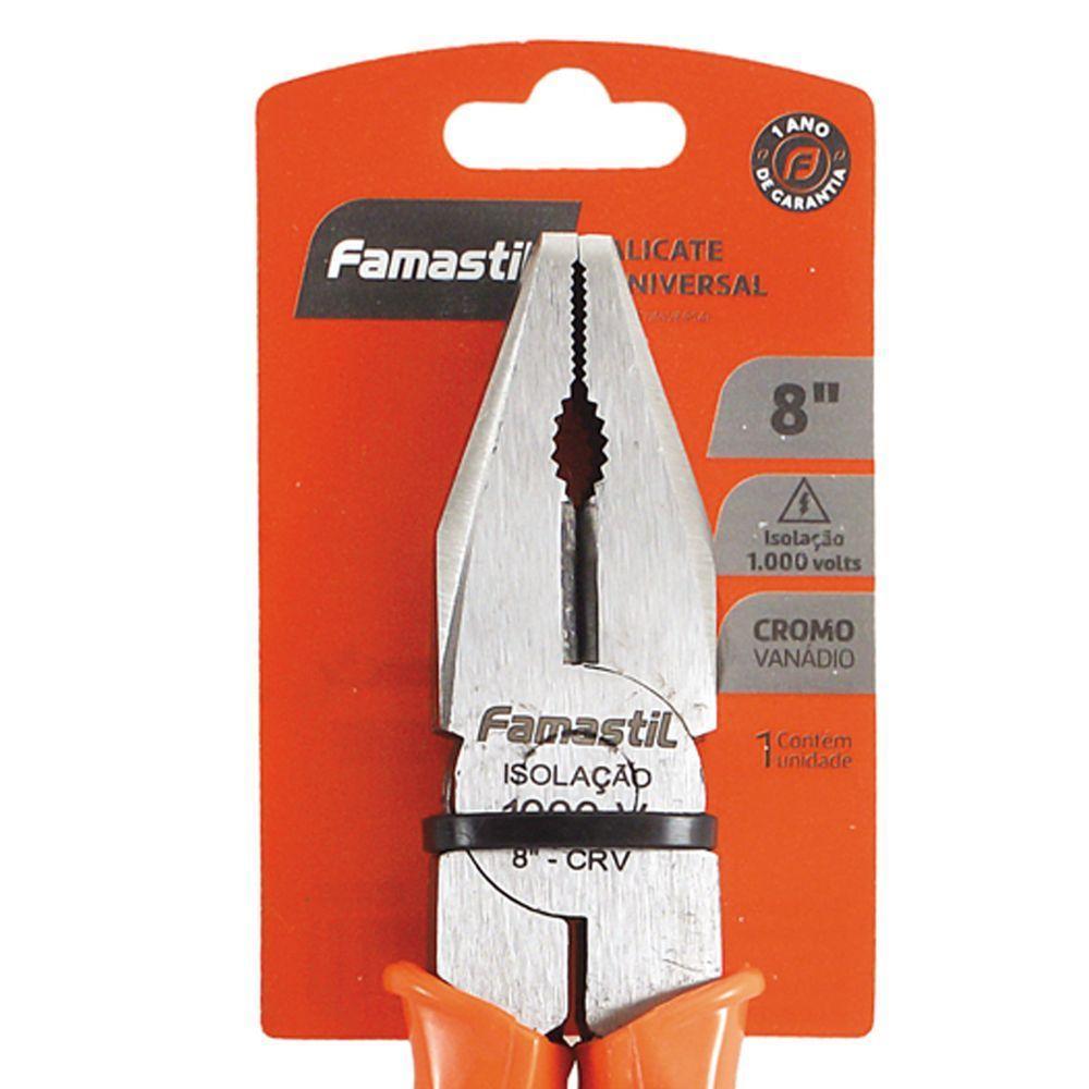 Alicate Universal Profissional 8 1000v Famastil - 3