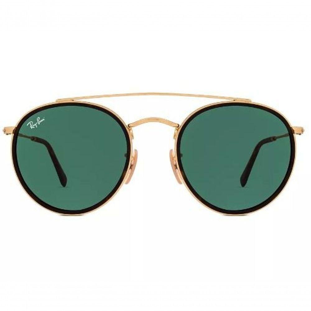 Óculos Solar Ray-ban Rb3647-n 001 51-22 Round Double Bridge - 1