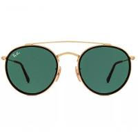 Óculos Solar Ray-ban Rb3647-n 001 51-22 Round Double Bridge - 1