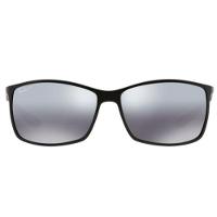 Par De Lentes Óculos De Sol Ray-ban Rb4179 Prata Espelhada Polarizada - 1