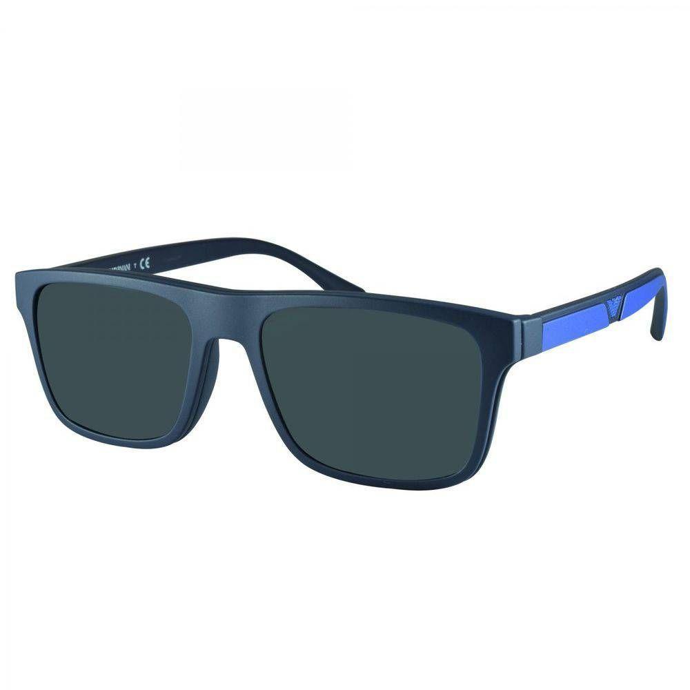 Armação Óculos De Grau Empório Armani Ea4115 5759-1w 54 Clip On Azul - 2