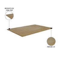 Tampo Para Balcão De Cozinha 100cm MDP Amêndoa - 3