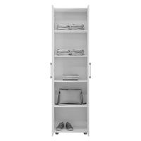 Armário Multiuso Organizador 2 Portas Sabrina 60cm Amêndoa/Branco - 3