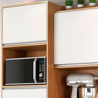 Kit De Cozinha Compacta 160cm Isabel Com 5 Portas Amêndoa/Branco - 3