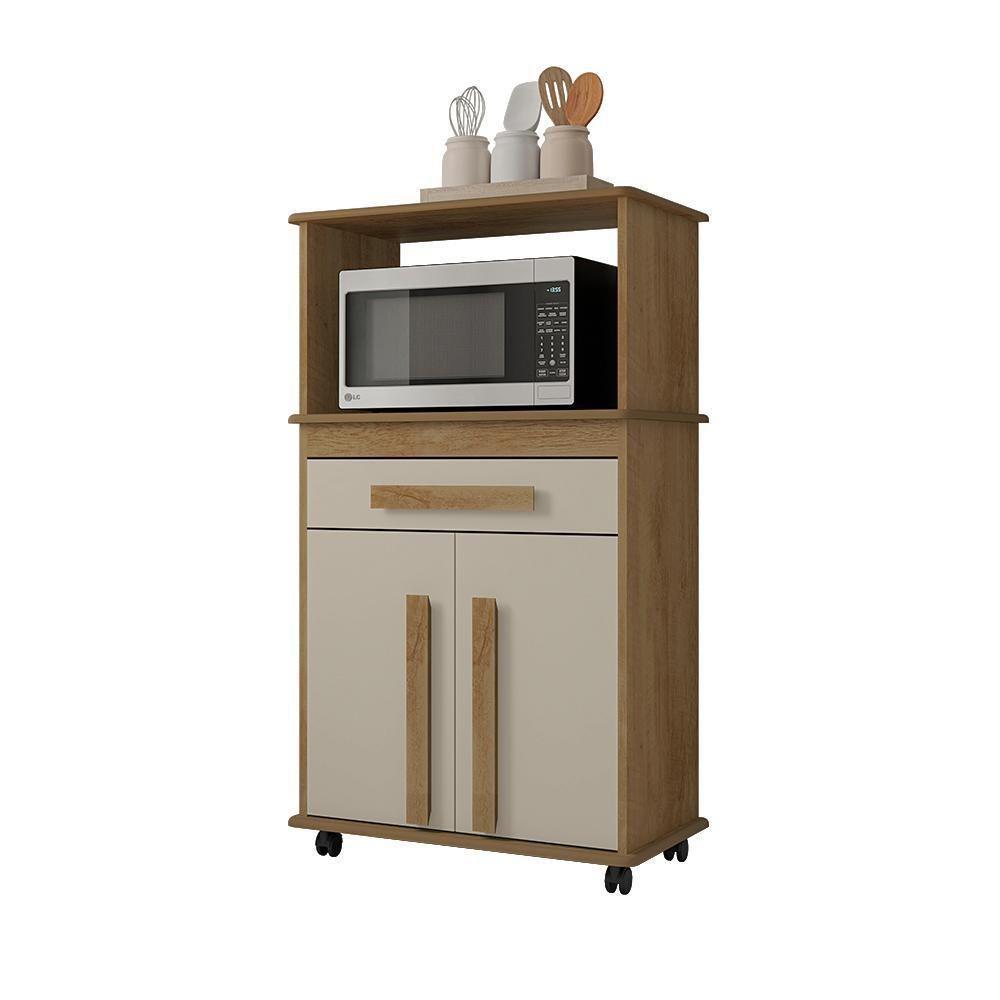 Multiuso Com 2 Portas Quioto Cinamomo Off White - 2