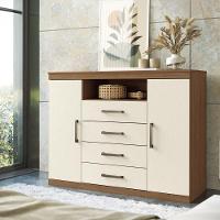 Conjunto Quarto Completo Paris Jatoba Areia - 3